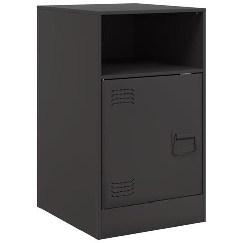 Comodini 2 pz Neri 34,5x39x62 cm in Acciaio - Foto 10