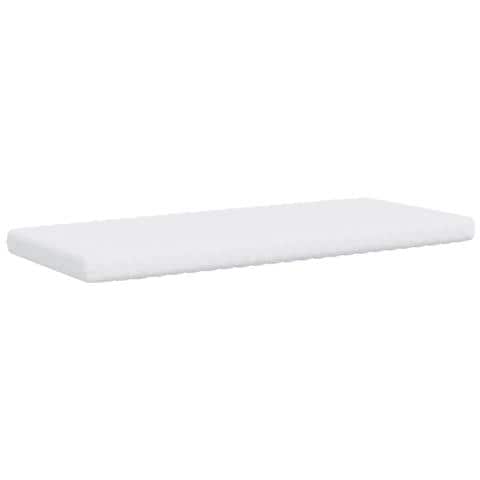 Materasso In Schiuma Bianco 90x220 Cm 7 Zone Durezza 20 Ild - Foto 3