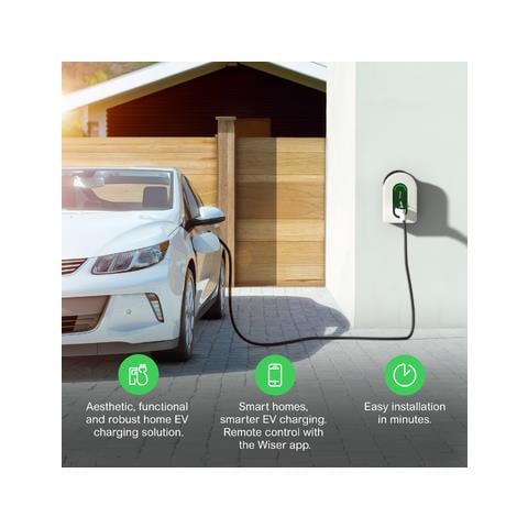 Schneider Electric Eva2hpc3 Stazione Di Ricarica Per Veicoli Elettrici Bianco Plastica Parete 3 - Foto 2