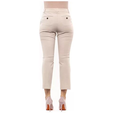Jeans E Pantaloni In Cotone Beige - W42 - Foto 3
