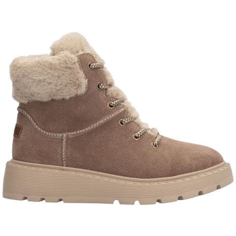 Brown Casual Closed Ladies Mid Height Boots Stivaletti Pelle Scamosciata /nabuk Scarpe Donna Marrone Eu 37, 70402-24 - Foto 3