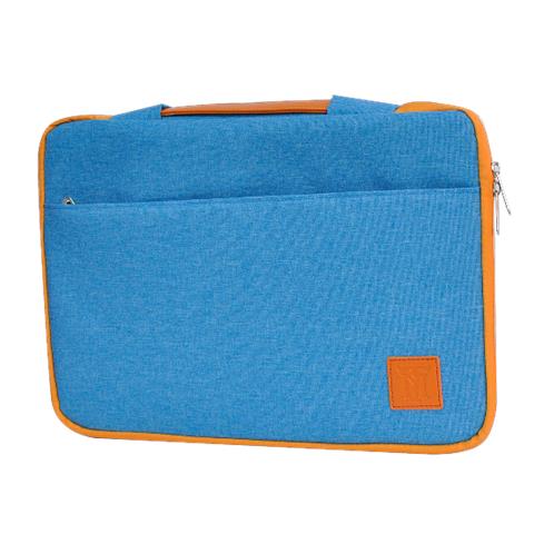 MTTOULOUSSE15BLUE borsa per laptop 39,6 cm (15.6") Custodia a tasca Blu, Arancione - Foto 1