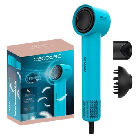 IoniCare RockStar Style Asciuga Capelli 1500 W Nero, Blu - Foto 2