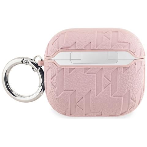Custodia Per Airpods 3 Choupette Embossed, Rosa - Foto 2