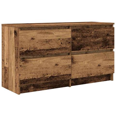 Mobile Porta Tv Legno Antico 100x35x54 Cm In Legno Multistrato - Foto 2