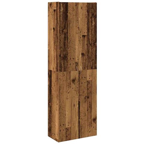 Credenza Legno Antico 60x32x190 Cm In Truciolato - Foto 2