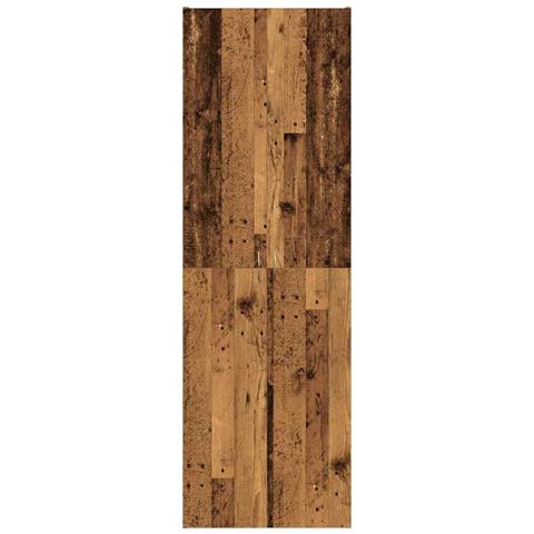 Credenza Legno Antico 60x32x190 Cm In Truciolato - Foto 3