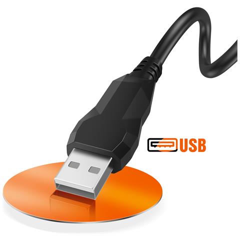 Cuffie Usb Con Microfono Per Computer, Nero - Foto 5