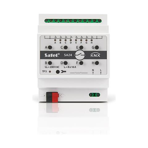KNX-SA24 attuatore intelligente domestico DIN montato su guida Attuatore di commutazione 8 canali - Foto 1