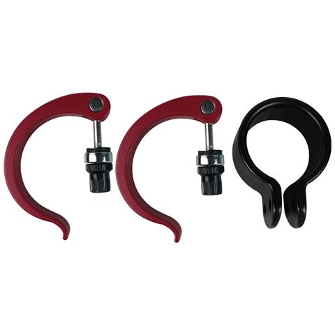 Fascetta Per Manubrio Con Ganci 10x Originale, Nero - Foto 1