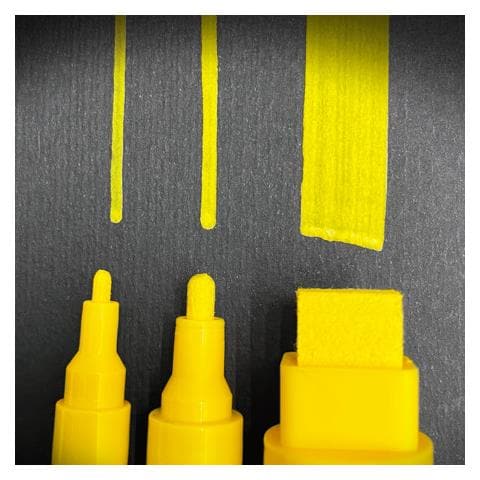 Paint-It evidenziatore 6 pz Tipo di punta Nero, Blu, Verde, Viola, Rosso, Bianco - Foto 8