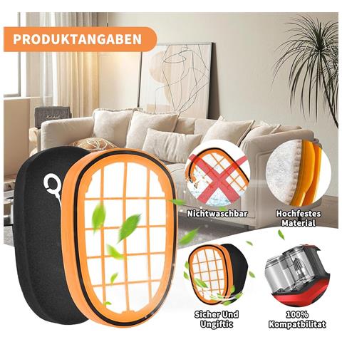 Kit Di Accessori Di Ricambio Compatibile Con Aspirapolvere Philips Fc6812/fc6814/fc6822/fc6823/fc6827 - Foto 2