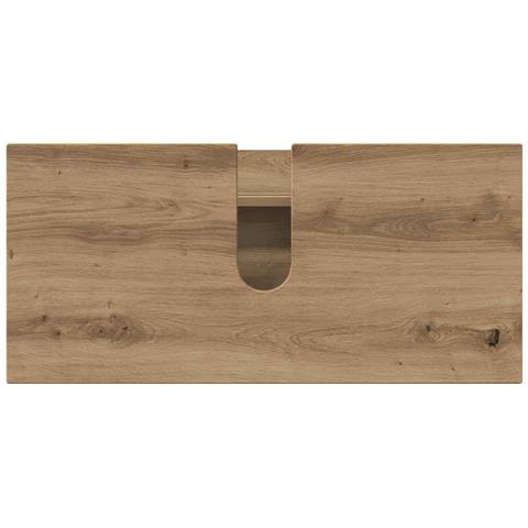 Set di mobili per il bagno con porta 4 pcs rovere artigianale - Foto 9