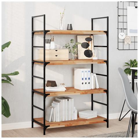 Mensole da Parete 2 pz 60x40x4 cm Legno Acacia Rifinito a Olio - Foto 2