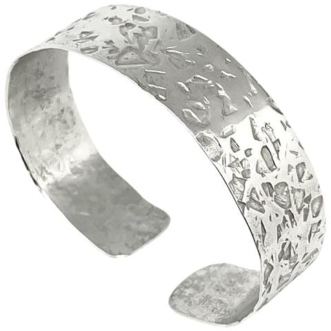 Bracciale Piccolo Moon Landing In Ottone Argentato 10µ - Foto 1