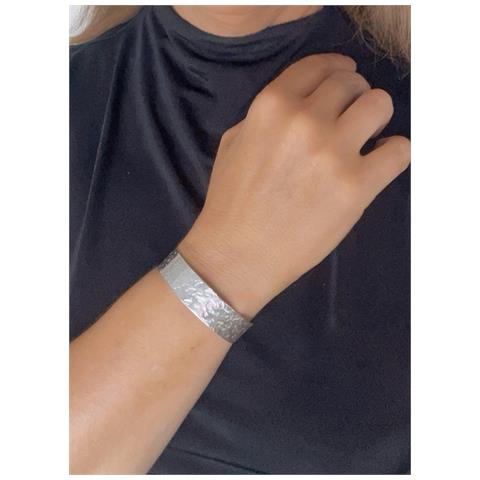 Bracciale Piccolo Moon Landing In Ottone Argentato 10µ - Foto 5