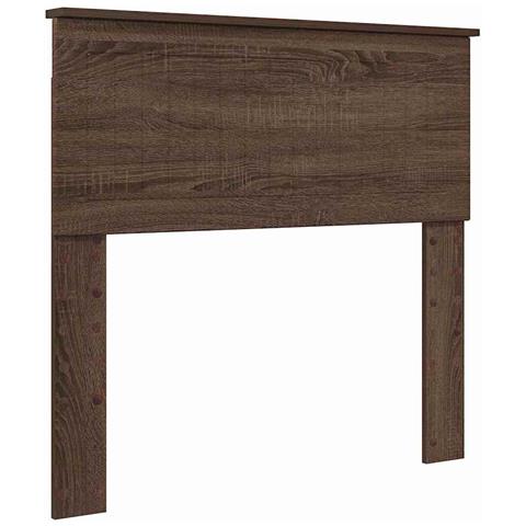 Testiera con testiera Rovere Marrone 90 cm Legno multistrato - Foto 1