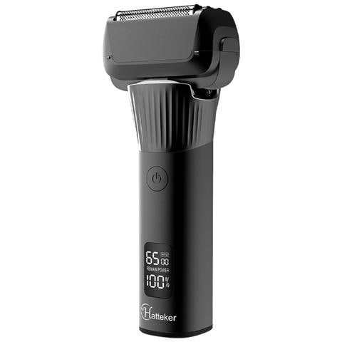 Rasoio Elettrico A 5 Lame Per Uomo - Wet & Dry, Display Led, Ricaricabile Senza Fili Black - Foto 1