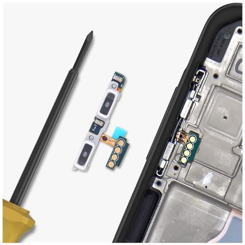 Cavo Pulsanti Volume Per Galaxy A26 Ricambio Originale, Nero - Foto 2