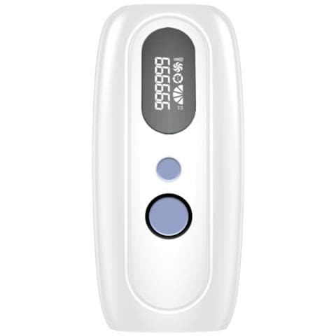 Dispositivo Di Epilazione Laser Senza Ghiaccio (spina Eu) - Epilatore Ipl Indolore Per Tutto Il Corpo Per Donne White - Foto 1