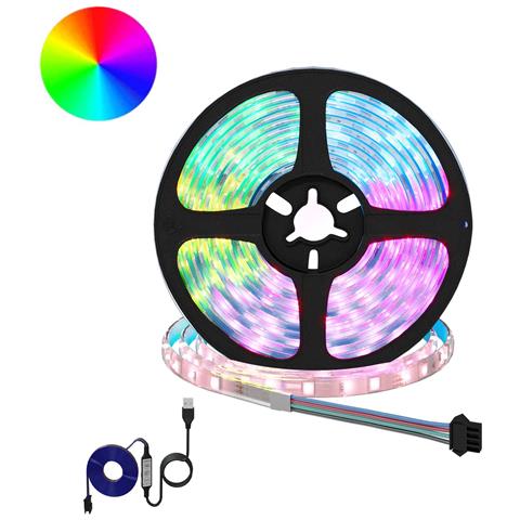 Striscia LED 12 pcs Nero e trasparente 4000 mm Rame e plastica - Foto 1