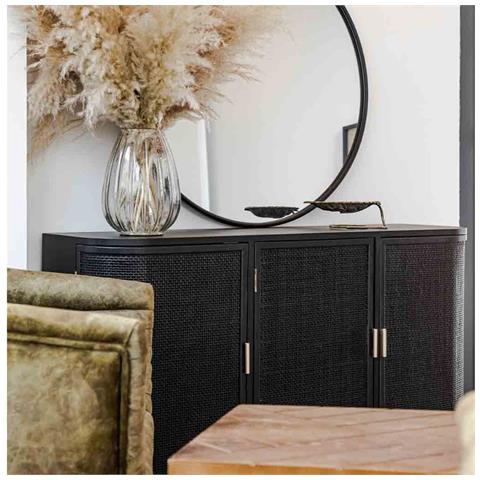 Decoro Vassoio In Foglia Metallo Dorato 24x13,5x8h - Foto 2