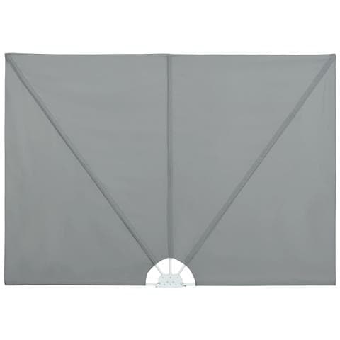 Tenda Laterale per Terrazza Pieghevole Grigio 300x150 cm - Foto 1