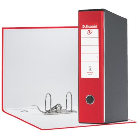 pz. 1 Registratore Eurofile comm. rosso VIVIDA d. 8cm 39075392 - Foto 5