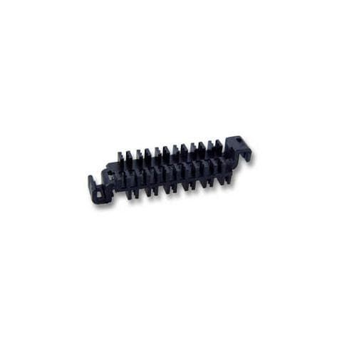 ILWL-SPLICE-6B - Supporto a Pettine per 6 Giunti in Fibra Ottica Nero - Foto 1