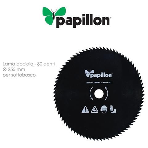 Lama acciaio 80 denti per decespugliatore - Foto 1