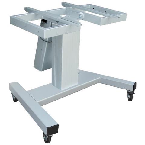 Carrello Elettrico Atlante con Movimento Tipo Tavolo per Schermi fino da 42" a 90" Peso Max 150 kg Colore Silver - Foto 2
