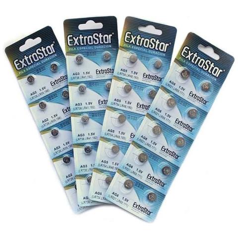 25 Batterie A Bottone Pile Ag12 1,5v Sr43 Lr1142 Sr1142 386 - Foto 1