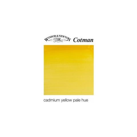 119 Cotman Acquerello 1/2 Godet Giallo Di Cadmio Pallido - Foto 1