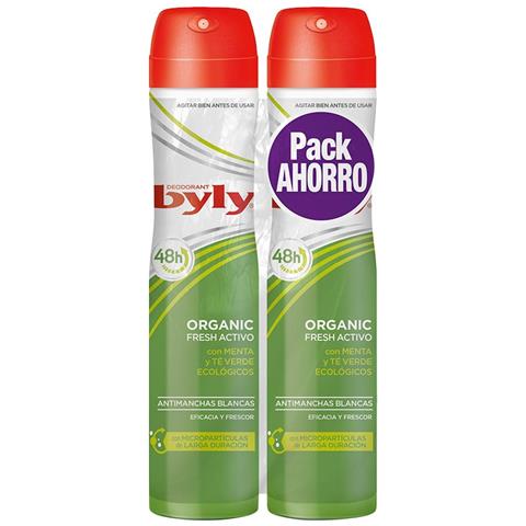 Organic Extra Fresh Deodorante Spray 2x200ml - Foto 1