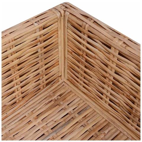Set Divano 27 pz in Rattan Naturale - Foto 10