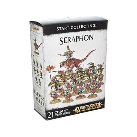 Start Collecting Warhammer Age Of Sigmar Seraphon 21 Miniature Citadel 12+ Uomini Lucertola - Foto 1