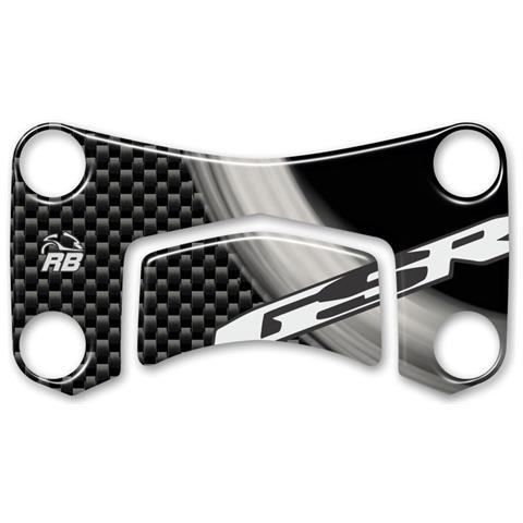 Adesivo Resin 3d Piastra Sterzo Compatibile Con Suzuki Gsr 600 2006-2010 - Foto 1