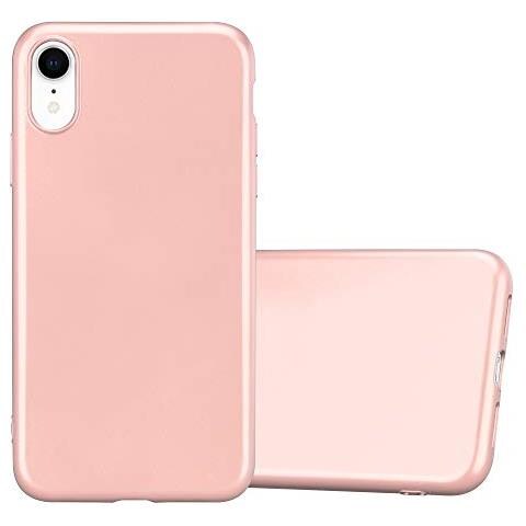 Cadorabo Custodia Compatibile Con Apple Iphone Xr In Oro Rosa Metallico - Coperchio Protettivo In Silicone Tpu Flessibile - Foto 1