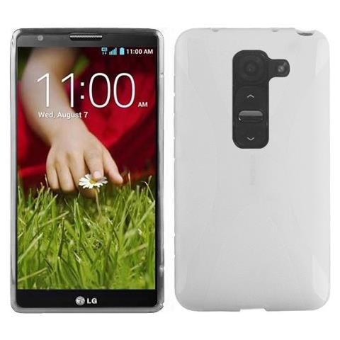 Cadorabo Custodia Compatibile Con Lg G2 Mini In Magnesio Bianco - Coperchio Protettivo In Silicone Tpu Flessibile - Foto 1