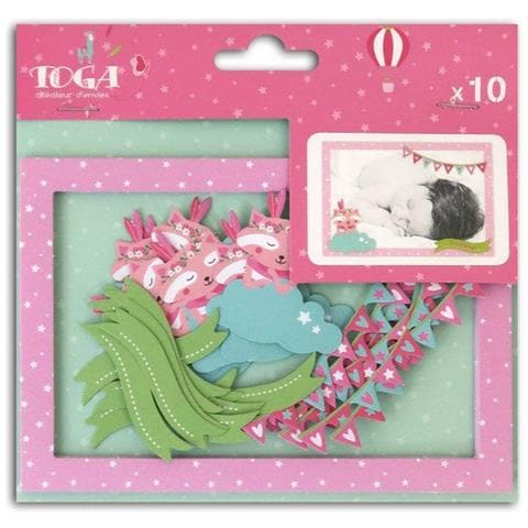 Naissance-leonard & Josephine - set Di 10 cornici, Carta, 10 x 15 x 0,1 cm - Foto 3