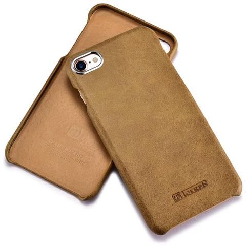 7 Iphone / Iphone 8 Custodia In Vera Pelle Metal Warriors Brown - Foto 2