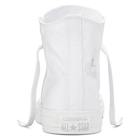 Converse Sneaker All Star Hi Canvas, Sneakers Unisex Adulto, Bianco (bianco), 36.5 Eu - Foto 5