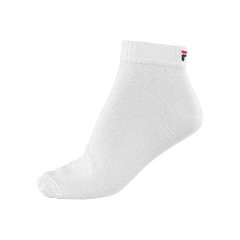 3 Paia Di Calzini Quarter Sneaker Socks Trainer Calze Unisex 35-46 - Colori Multipli: Colour: White | Size: 35-38 - Foto 1