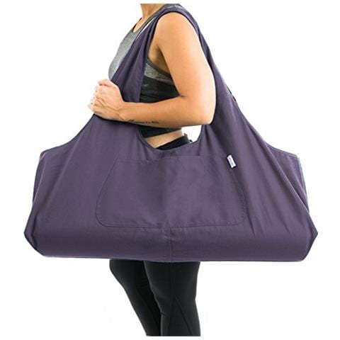Borsa Grande Per Tappetini Da Yoga L'originale totepro Borsa Per Stuoie Grande Per Tappetini Da Yoga Con Tasca Laterale Adatta Per La Maggior Parte Dei Tappetini (viola Imperiale)  - Foto 1