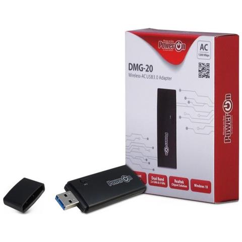 Inter-tech Dmg-20 - Netzwerkadapter - Usb3.0 - 802,11b, 802,11g, 802,11n, 802,11ac (88888128)  - Foto 1