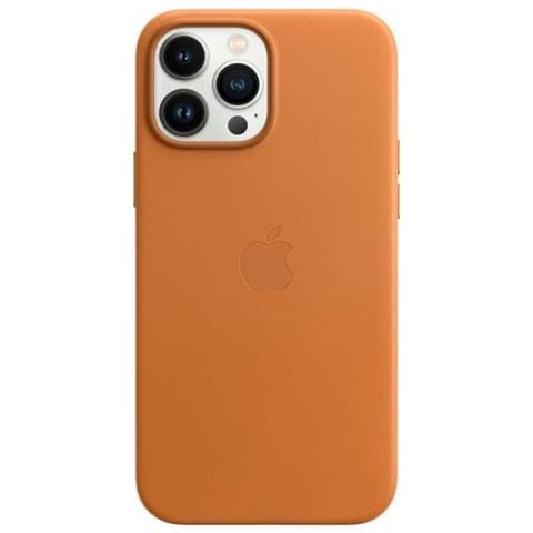 Cover per cellulare - con MagSafe - pelle - marrone dorato - Foto 2