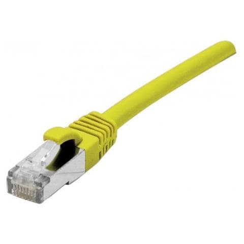 Cat6 RJ45 FTP 10 M, RJ-45, RJ-45, Oro, Cat6, S / FTP (S-STP) , Giallo - Foto 1