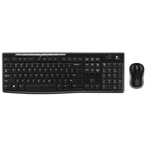 Tastiera USB + RF Wireless + Bluetooth 920-004526 (Layout Ungherese) Colore Nero - Foto 1