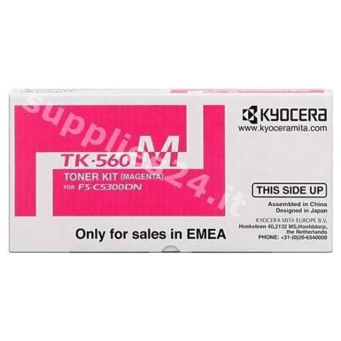 TK-560M Toner-Kit Magenta, 10000 Pagine, Laser, FS-C5300DN, 30,6 x 6,8 x 9,25 mm (006R03225)  - Foto 1