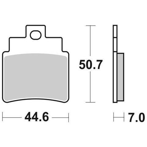 Set 4 Pastiglie Freno 171hf - Foto 1